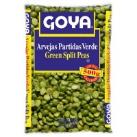 Arvejas Guisantes verdes secas partidas Goya 500 gr